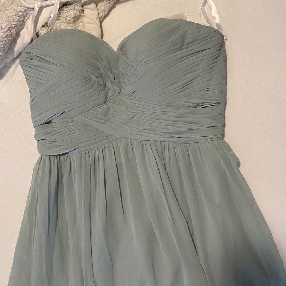 Revelry bridesmaids Kennedy dress in mint size 4